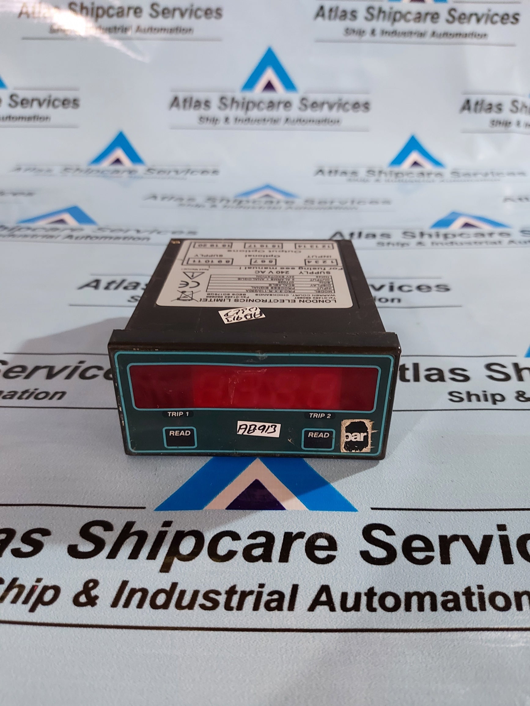 LONDON ELECTRONICS PRO-3-X-R-110/230A DISPLAY UNIT